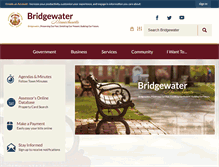 Tablet Screenshot of bridgewaterma.org